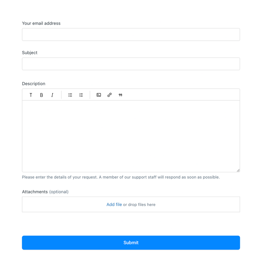 Craft
				form element ui component