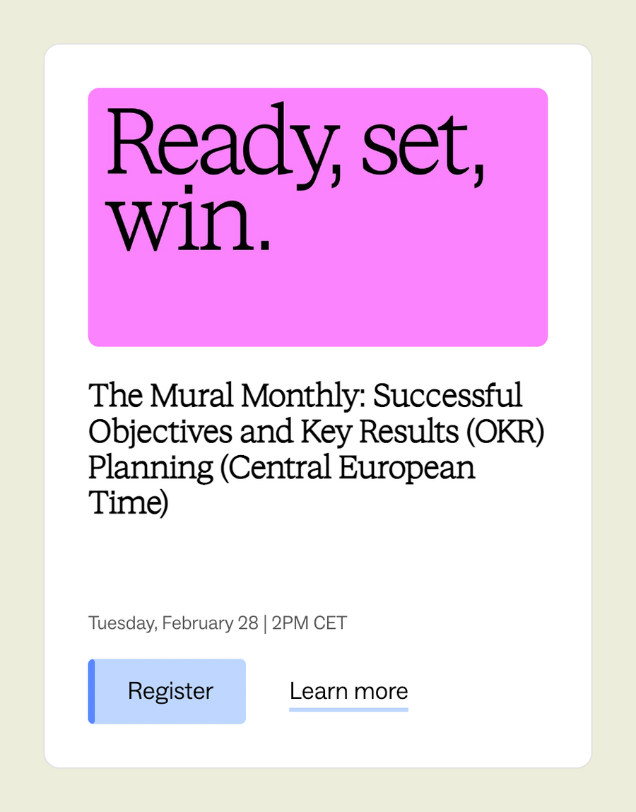 Mural
				card ui component