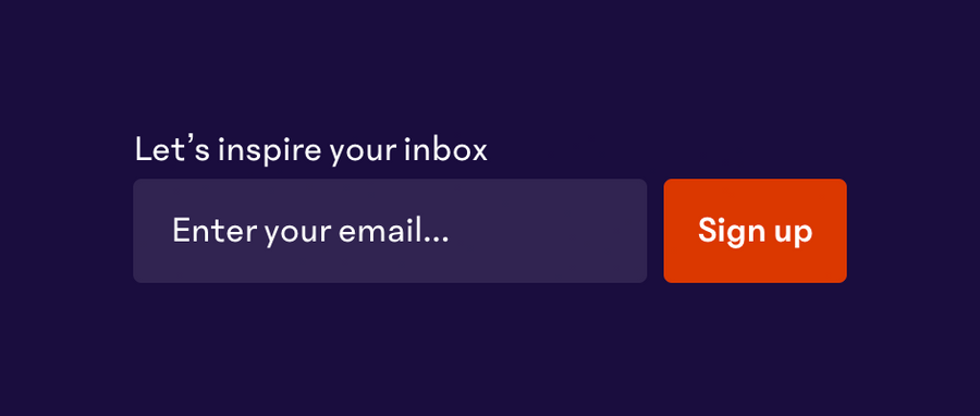 15Five
				newsletter signup form ui component