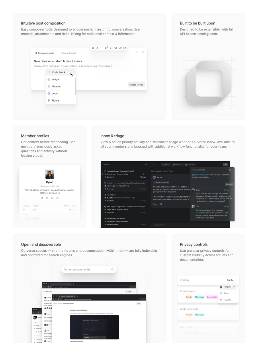 Outverse
				bento box ui component
