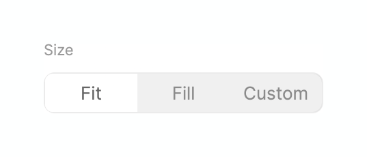 Tome
				segmented control ui component