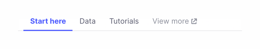 Glide
				tabs ui component