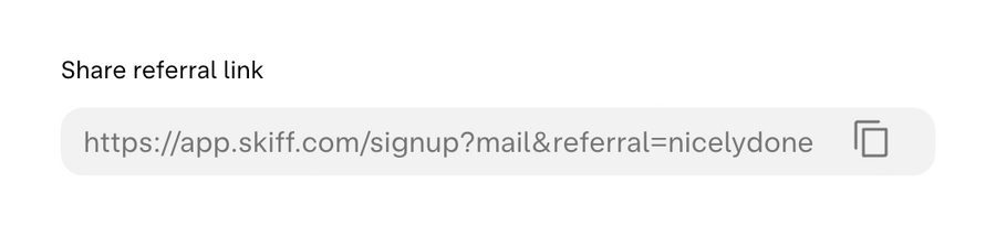 Skiff
				click to copy ui component
