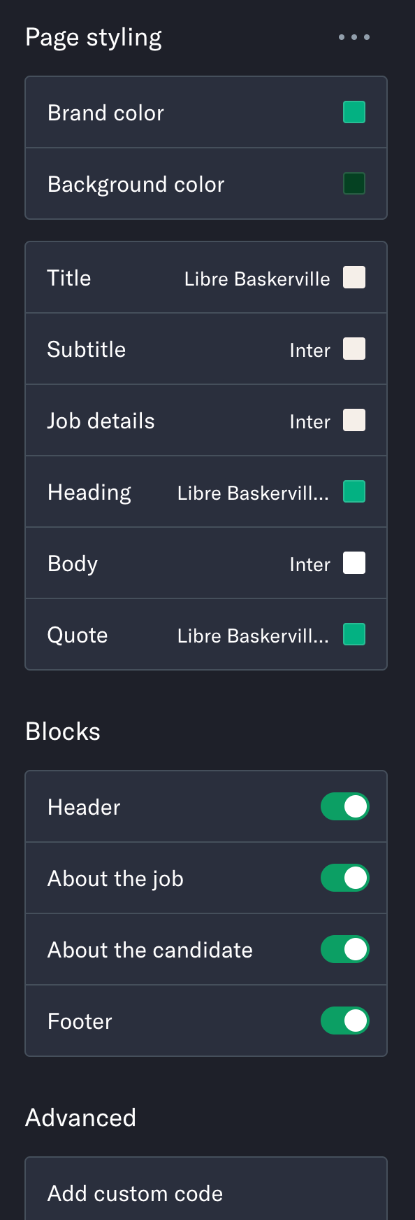Homerun
				toolbox ui component