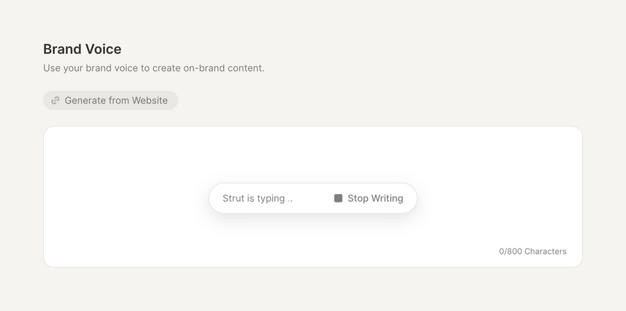Strut
				artificial intelligence ui component