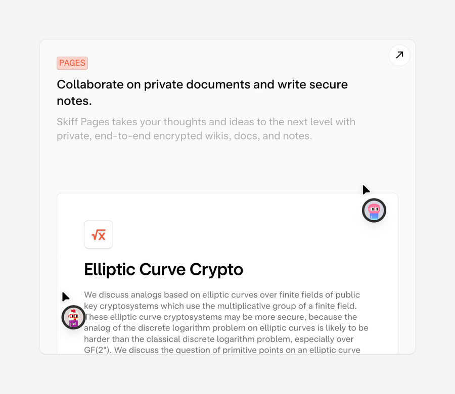 Skiff
				illustration ui component