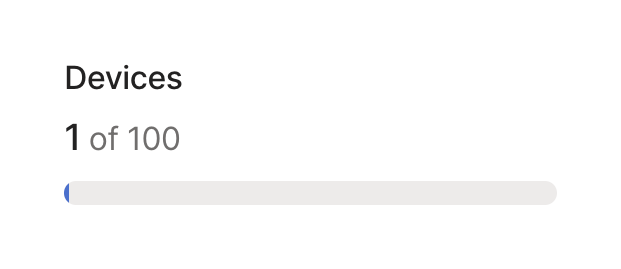 Tailscale
				progress indicator ui component