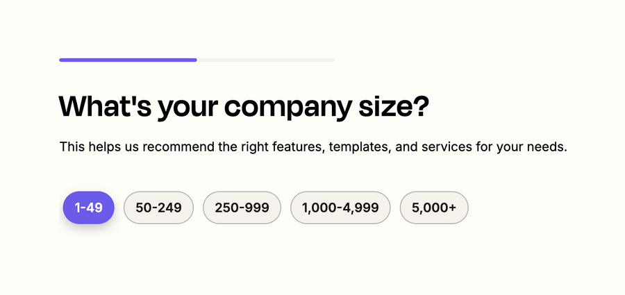 Zapier
				progress indicator ui component