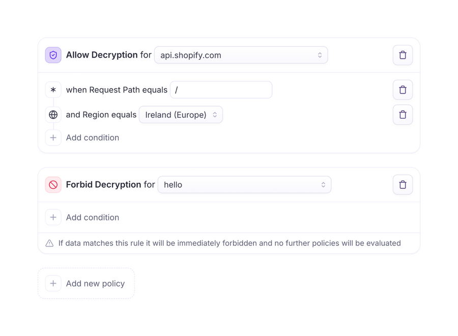 Evervault
				query builder ui component