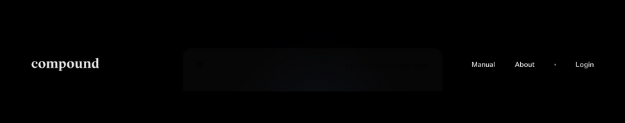 Compound
				header ui component