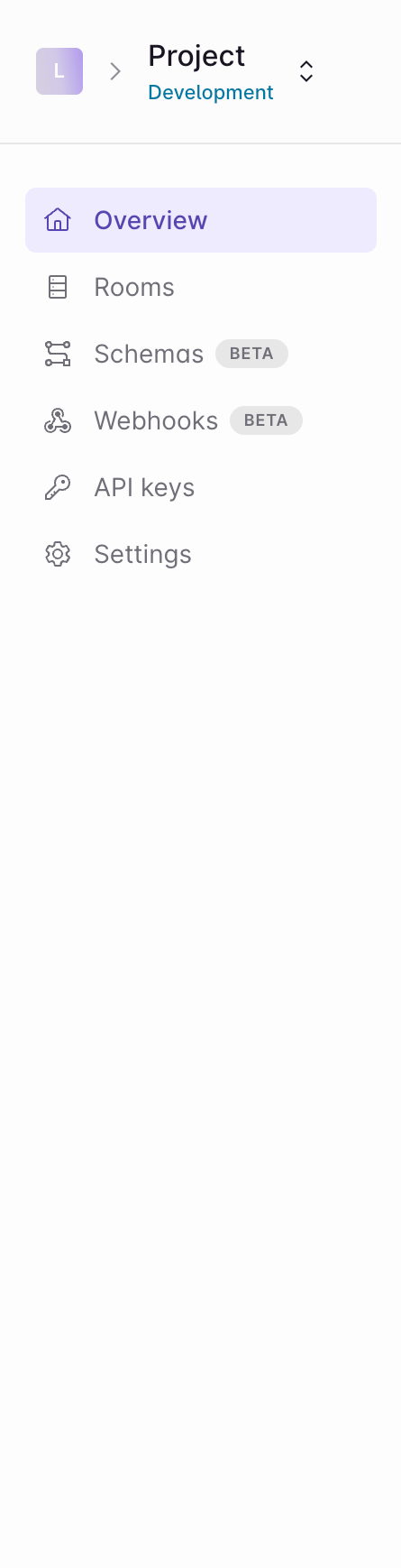 Liveblocks
				vertical navigation ui component