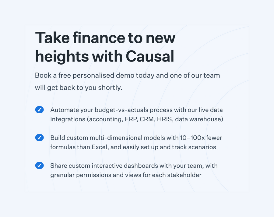 Causal
				benefit list ui component