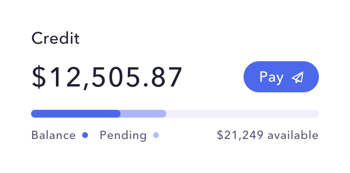 Mercury
				progress indicator ui component
