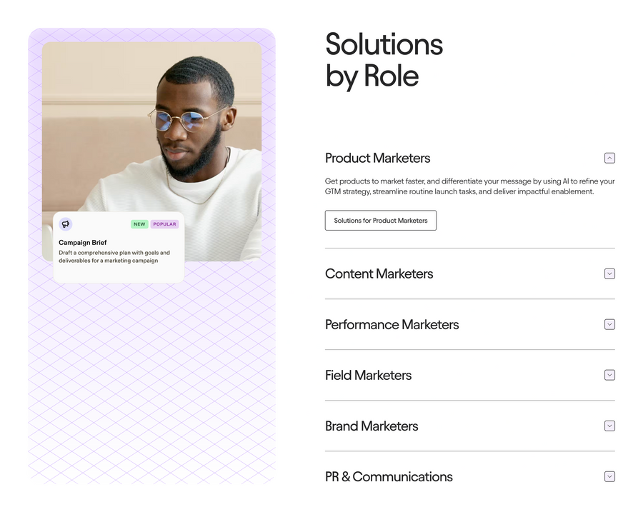 Jasper
			accordion ui component