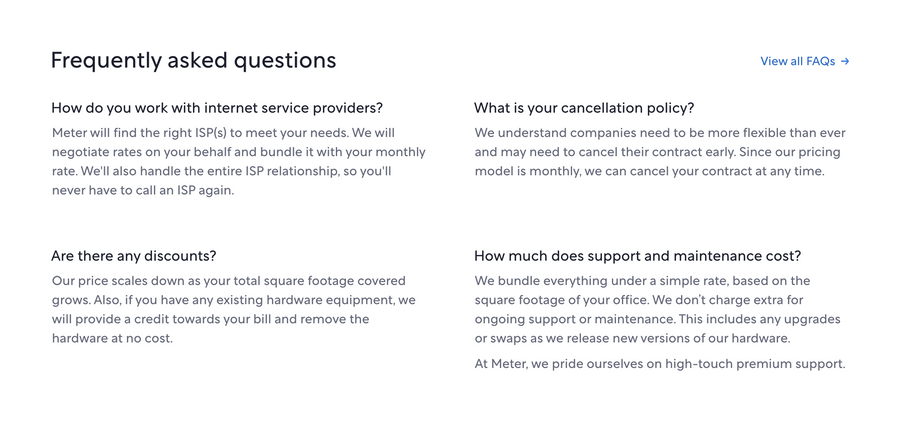 Meter
				faq ui component