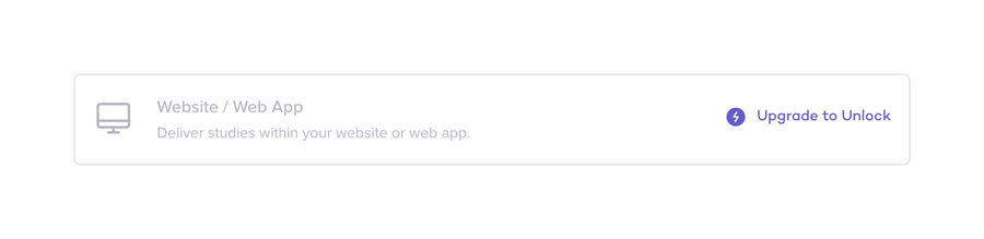 Sprig
				upgrade your plan ui component