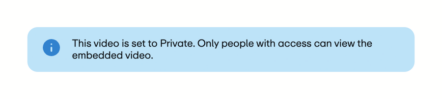 Vimeo
				alert ui component