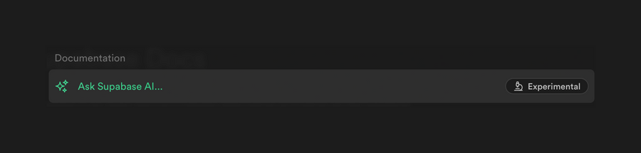 Supabase
				artificial intelligence ui component