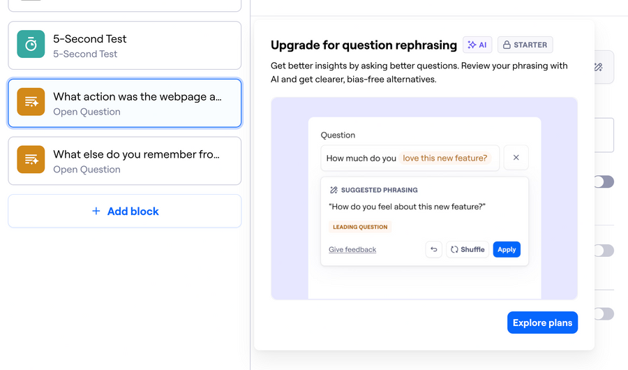 Maze
				upgrade your plan ui component