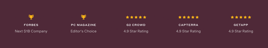 Rippling
				social proof ui component