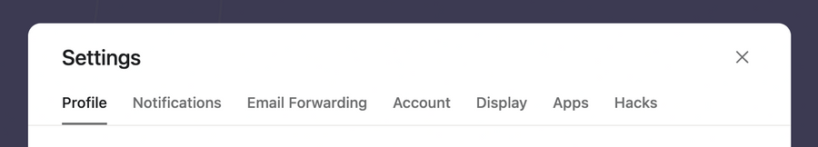 Asana
				tabs ui component