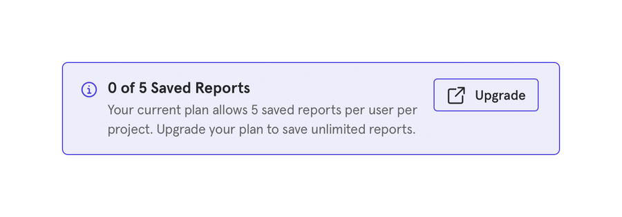 Mixpanel
				upgrade your plan ui component