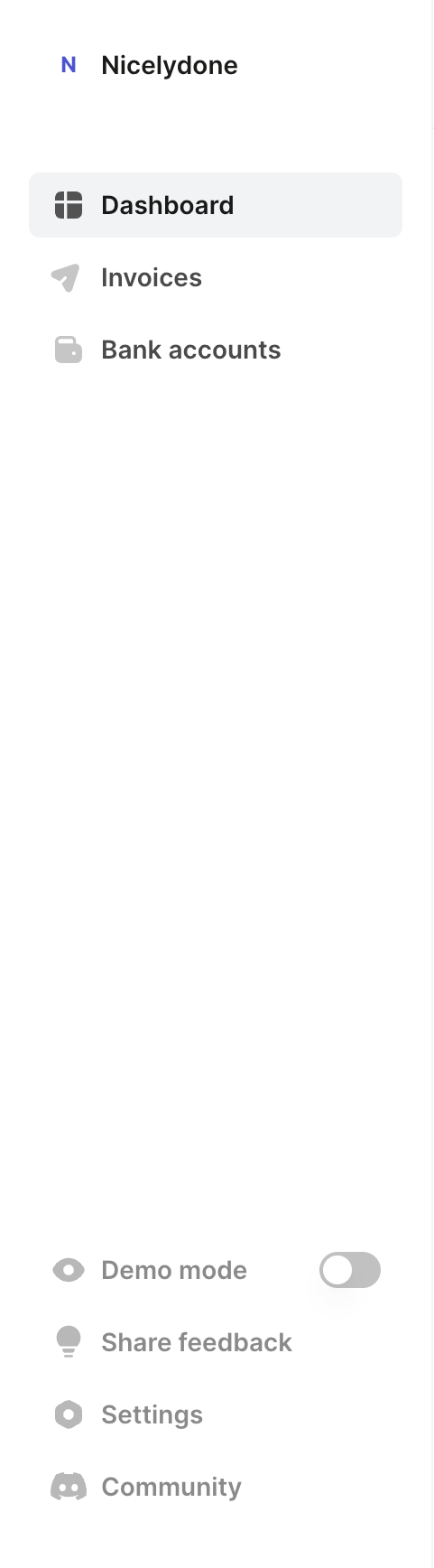 Magic Beans
				vertical navigation ui component