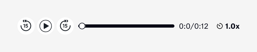 Distrobird
			progress bar media player ui component