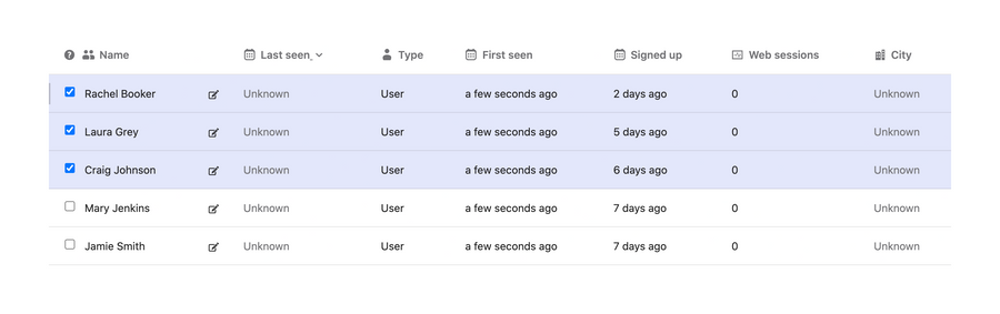 Intercom
				table ui component
