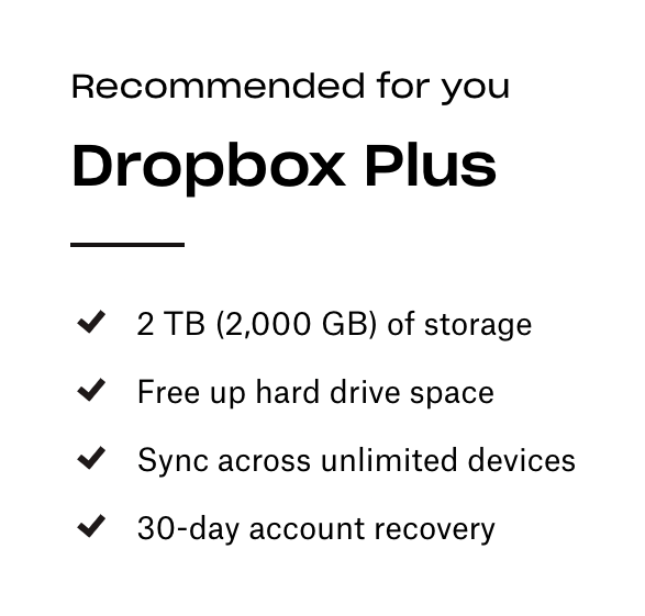 Dropbox
				benefit list ui component