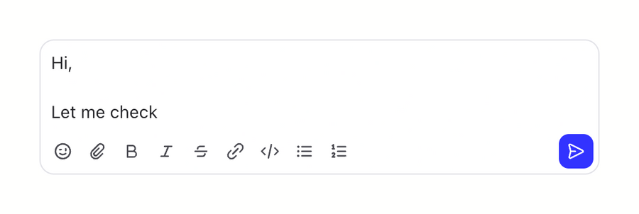 DevRev
				rich text editor ui component