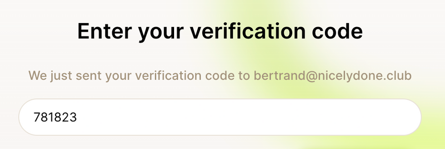 Async
				input code ui component
