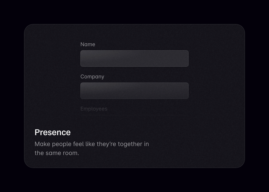 Liveblocks
				illustration ui component