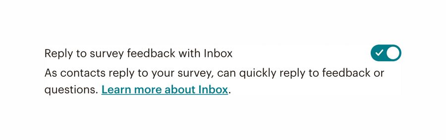 Mailchimp
				toggle/switch ui component