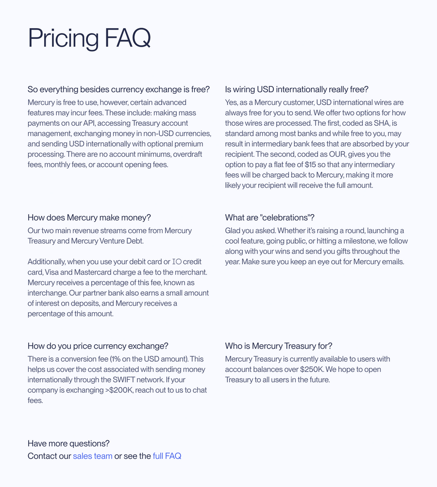 Mercury
				faq ui component
