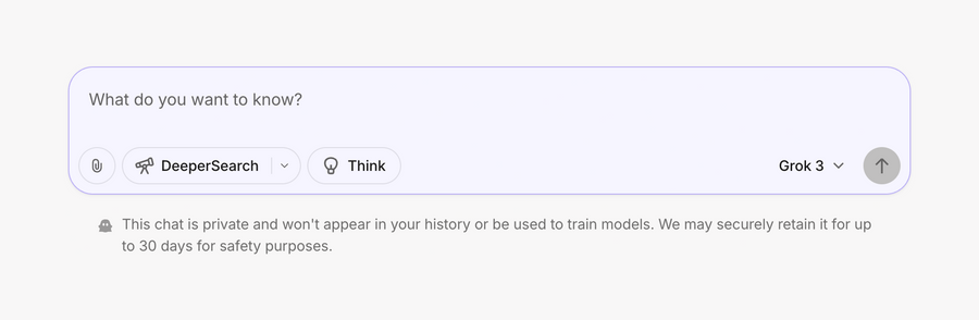 Grok
				artificial intelligence ui component