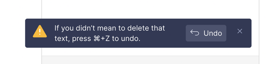 Grammarly
			confirmation ui component