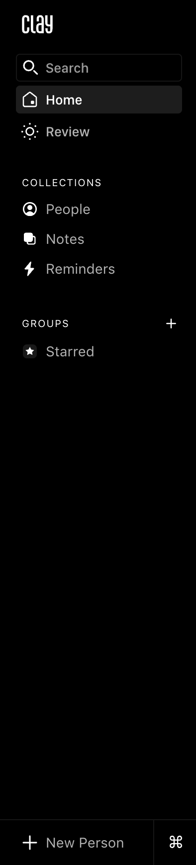 Clay
				vertical navigation ui component