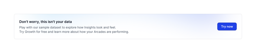 Arcade
				upgrade your plan ui component
