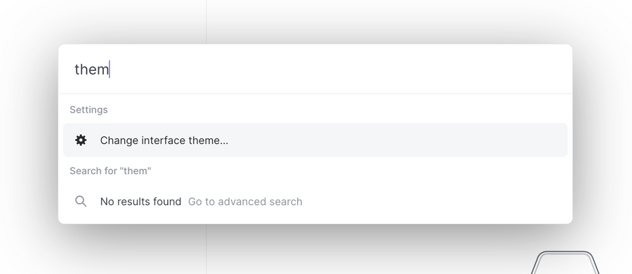 Linear
				theme settings ui component