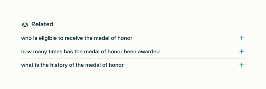 Perplexity
				accordion ui component