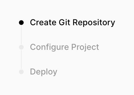 Vercel
				timeline & history ui component