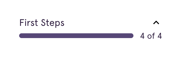 Tango
				progress indicator ui component