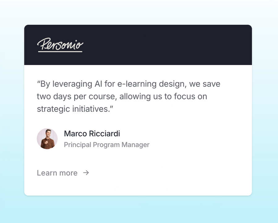 Langdock
				testimonial ui component