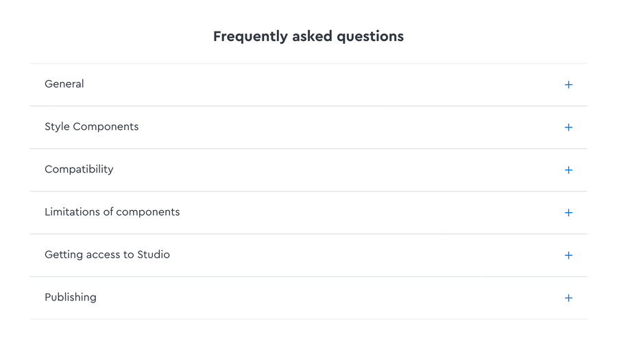 Mapbox
				faq ui component