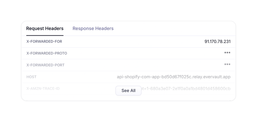 Evervault
				table ui component