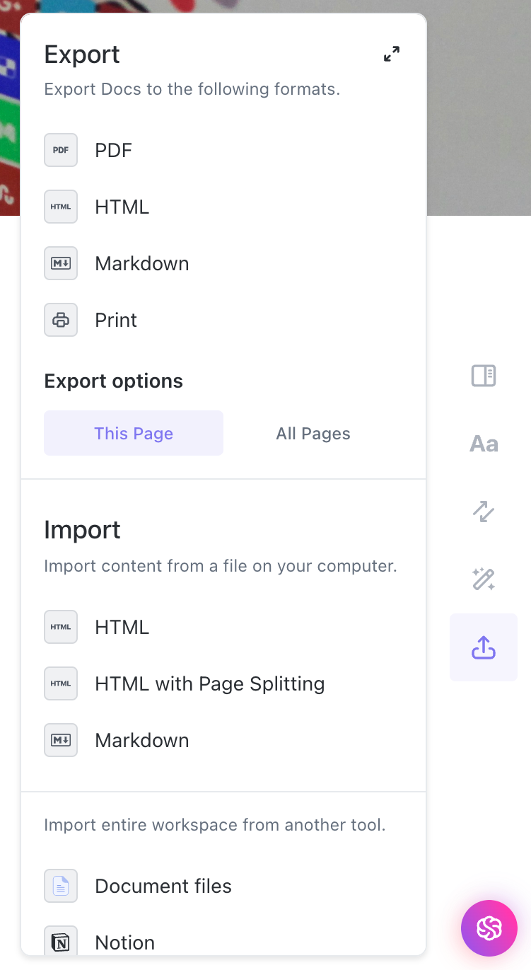 ClickUp
				toolbox ui component