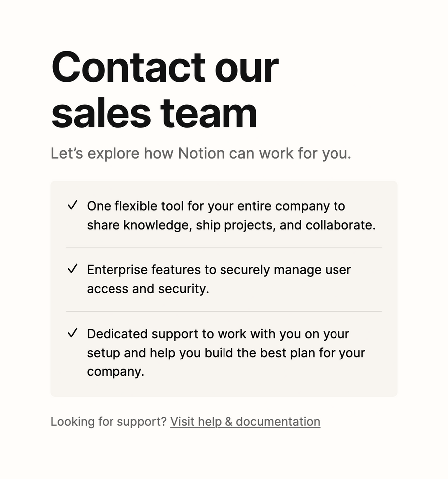 Notion
				benefit list ui component