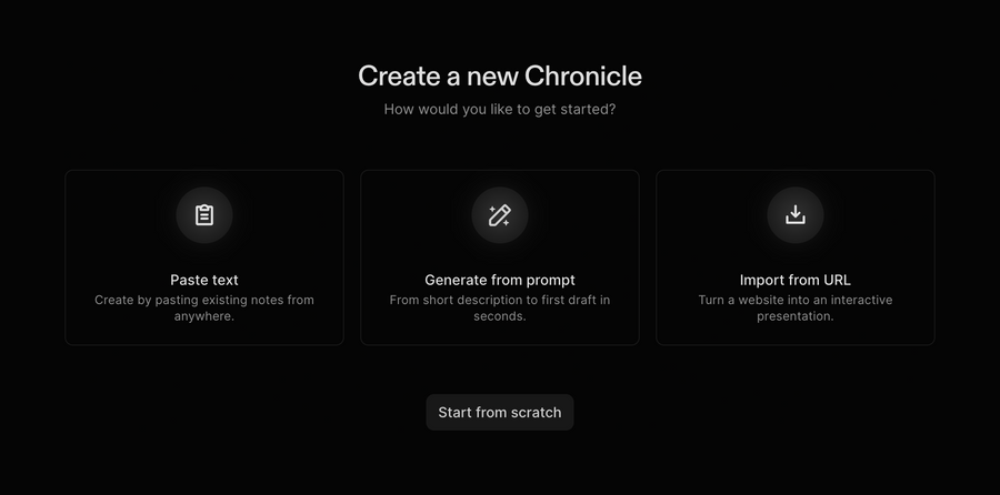Chronicle
				artificial intelligence ui component