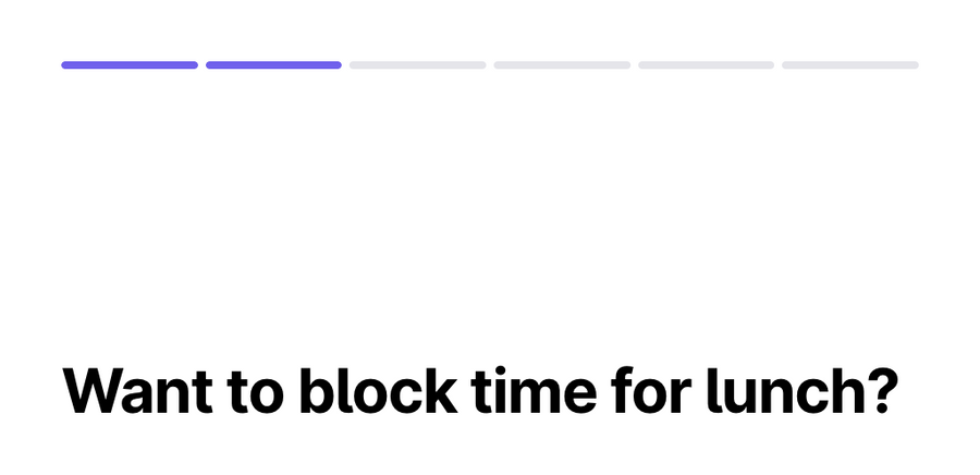 Rise
				progress indicator ui component
